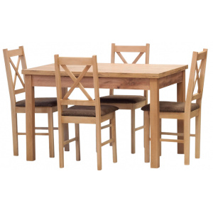 Jedálenský set stôl UDINE / stolička TERA