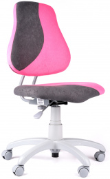 detská stolička FUXO S-line ruzovo-sivá