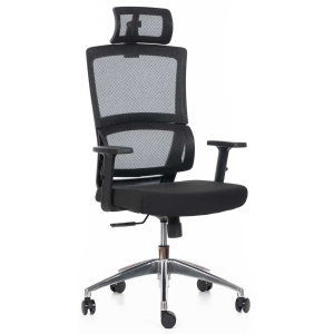 Kancelárska stolička BREEZE čierna