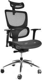 kancelárská stolička LUNA JNS-101A, čierná gallery main image