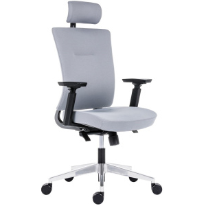 kancelárska stolička NEXT PDH ALL UPH sivá