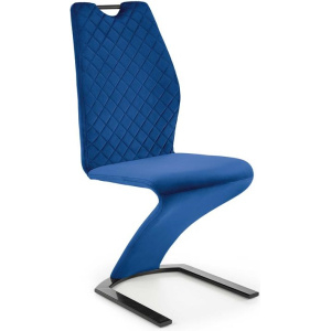 Jedálenská stolička K442 modrá