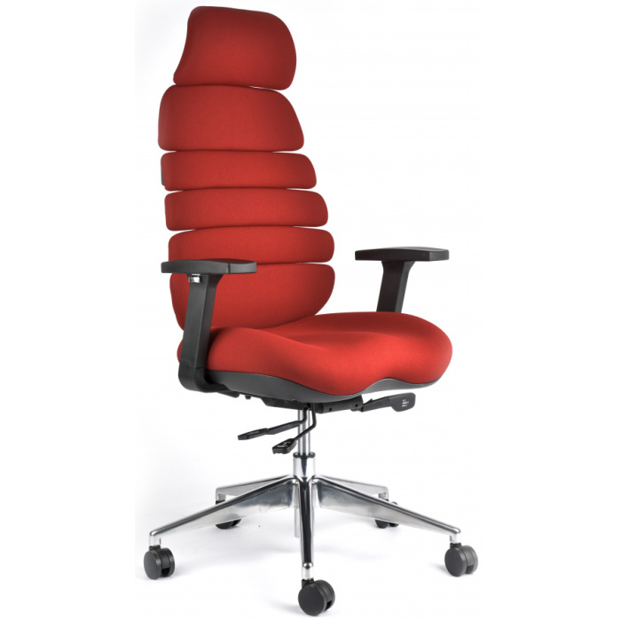 kancelárská stolička SPINE červena s PDH, č.AOJ1520