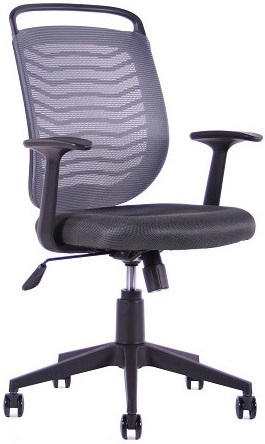 Kancelárska stolička JELL, sivá, vzorový kus OSTRAVA gallery main image