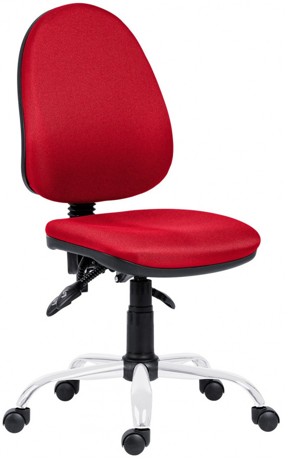 kancelárska stolička PANTHER ASYN C D3 červená, vzorový kus OSTRAVA gallery main image