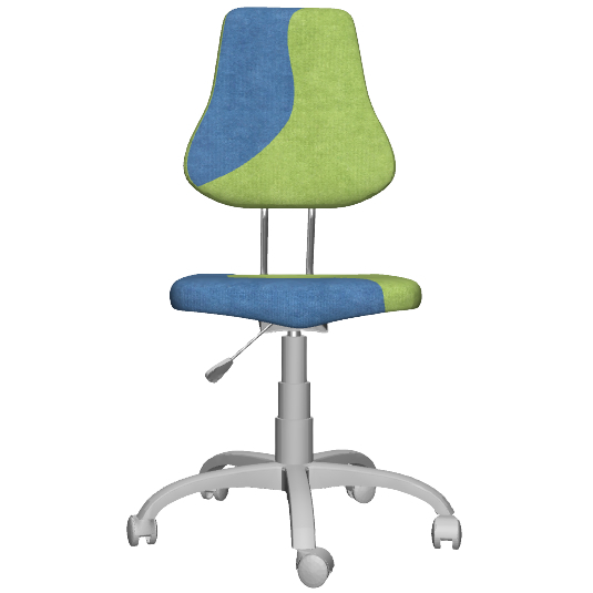 detská stolička FUXO S-line svetlo zelená - modrá posledný vzorový kus BRATISLAVA