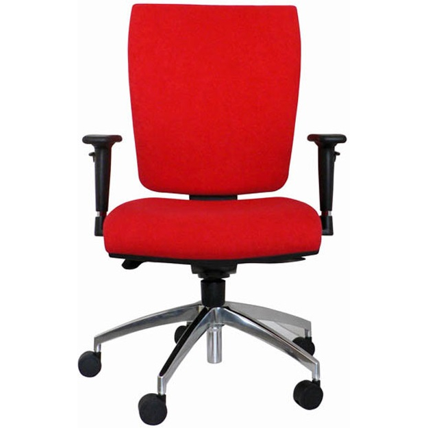 kancelárska stolička FRIEMD BZJ 391 XAL nosnost 200 kg, červená, vzorový kus OSTRAVA