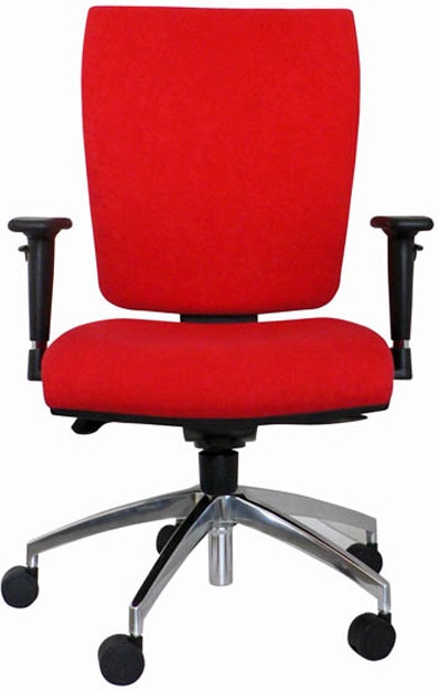 kancelárska stolička FRIEMD BZJ 391 XAL nosnost 200 kg, červená, vzorový kus OSTRAVA gallery main image