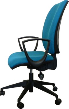 kancelárska stolička MERCURY 1391 A/XPK asynchro, modrá, vzorový kus Rožnov gallery main image