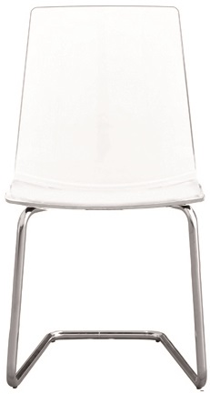 stolička LOLLIPOP 2, transparentní, vzorový kus Rožnov p.R. gallery main image