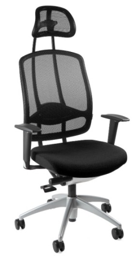 kancelárska stolička MED ART 30 čierna, vzorkový kus Rožnov gallery main image