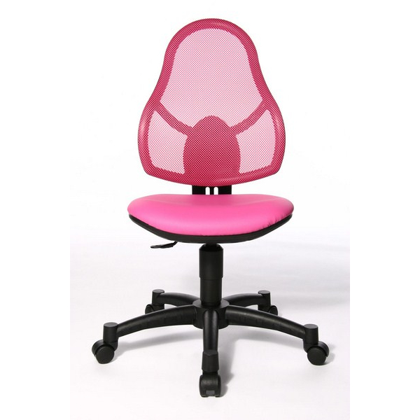 detská stolička Open Art Junior růžová, vzorkový kus Rožnov