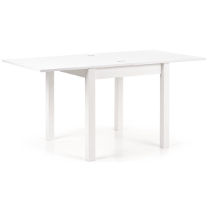 Jedálenský rozkladací stôl GRACJAN jelša / bílý 80-160x80 cm_