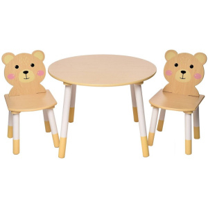 Detský stôl so stoličkami MÉĎA