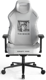 Herná stolička DXRacer CRAFT THINKER biely