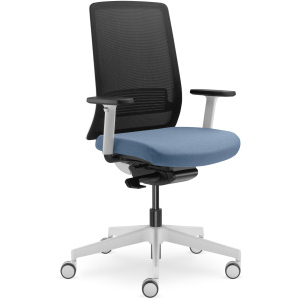 Kancelárska stolička Lyra AIR 215-WH-AT