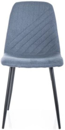 Jedálenská stolička TWIST NEA modrá denim