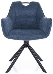 Jedálenská stolička REMO BREGO modrá