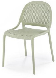Plastová stolička K532 zelená mätová