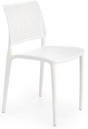 Plastová stolička K514 biela