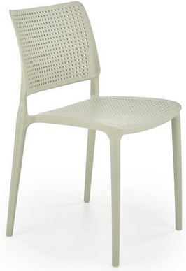 Plastová stolička K514 mátovo zelená gallery main image