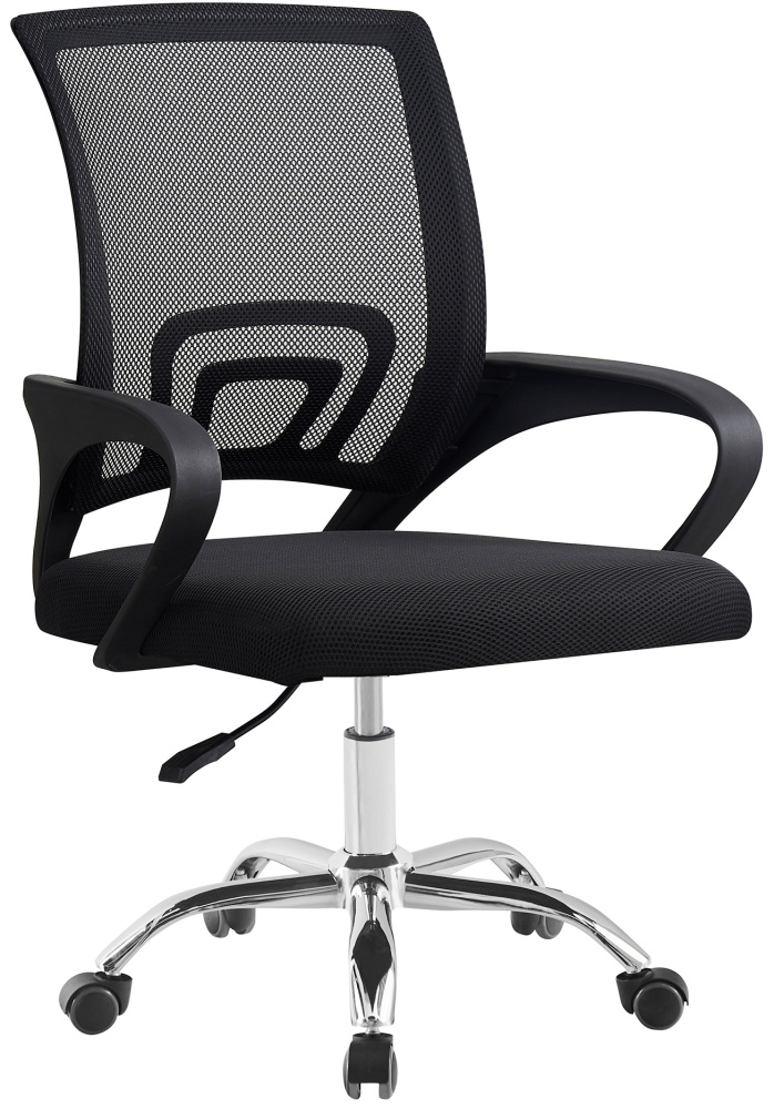 Kancelárska stolička DEX 4 NEW čierná/ čierná gallery main image