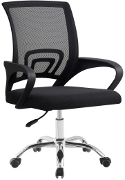 Kancelárska stolička DEX 4 NEW čierná/ čierná